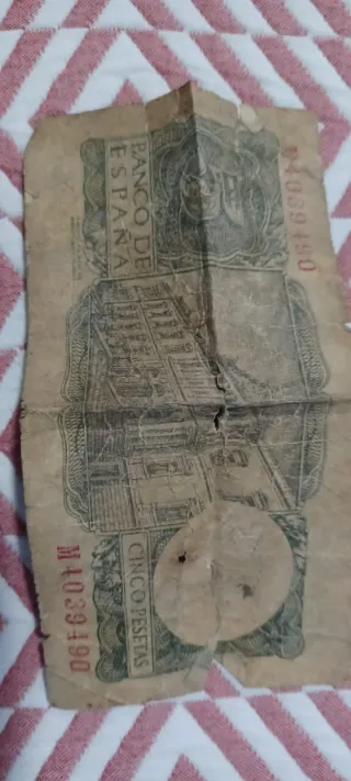 Billetes y monedas antiguas