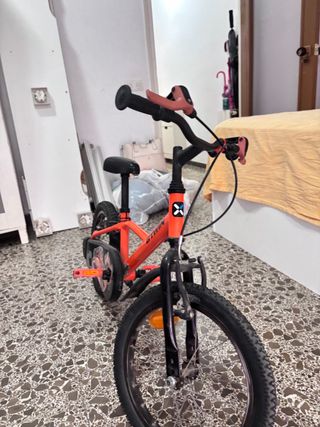 Bicicleta Naranja para Niña (<8 años) 