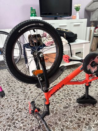 Bicicleta Naranja para Niña (<8 años) 
