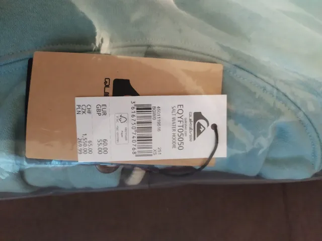 Sudadera Quiksilver Azul