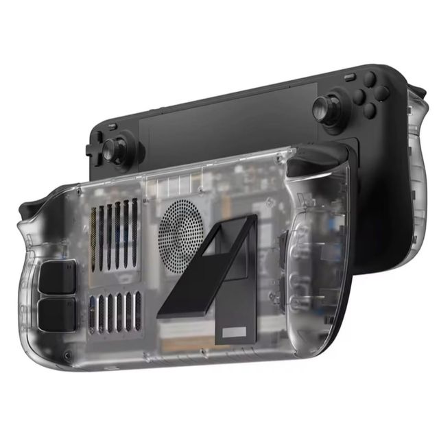 Tapa trasera refrigerada Steam Deck transparente