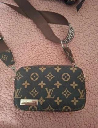 Bolso Louis Vuitton Marrón y Dorado