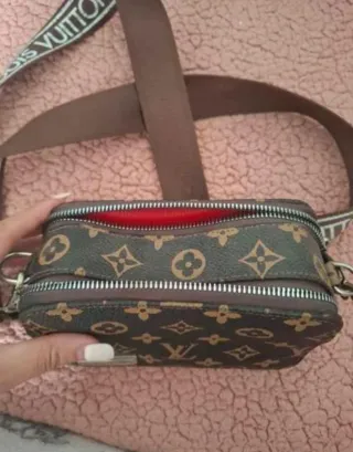 Bolso Louis Vuitton Marrón y Dorado