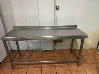 Mesa de trabajo acero inoxidable