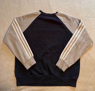 Sudadera Adidas Negra y Gris