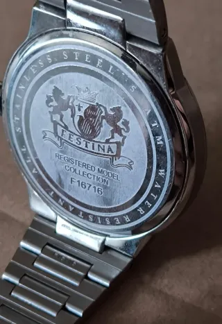 Reloj Festina Mujer F16716 Negro/Plata