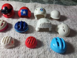 Lote Playmobil: Cascos, Gorras y Gafas
