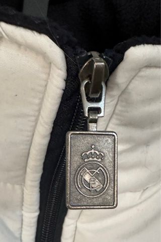 Chaleco Real Madrid Blanco y Negro