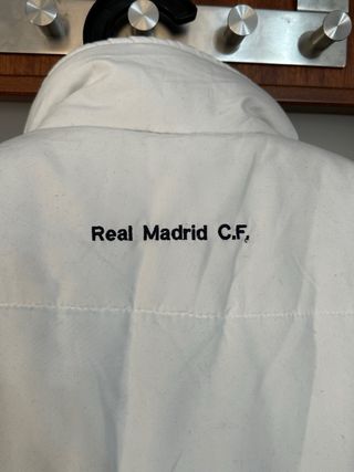 Chaleco Real Madrid Blanco y Negro