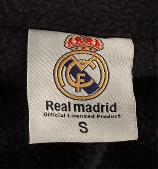 Chaleco Real Madrid Blanco y Negro