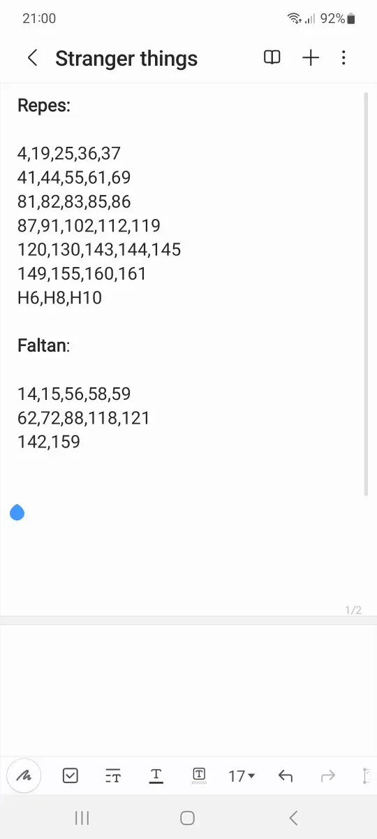 Cambio cromos stranger things