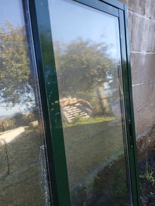2 Ventanas Aluminio Doble Hoja