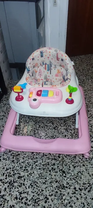 Andador bebé regulable en altura