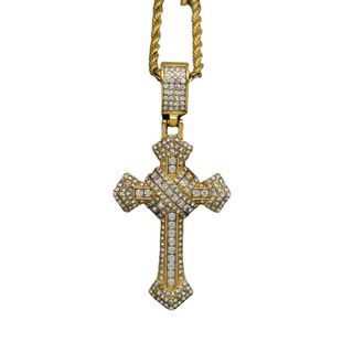 Collar “ Cruz pave”