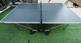 Mesa de ping pong plegable