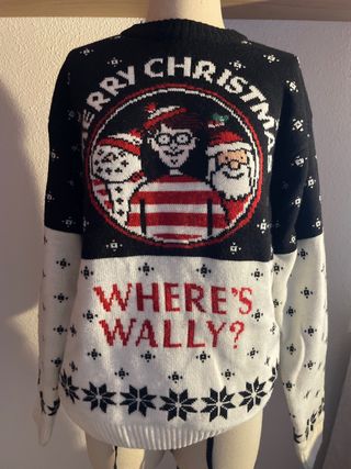 Jersey Navideño ¿Dónde está Wally?