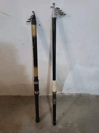 Caña de pescar telescópica 15 € la unidad