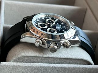 Reloj de hombre Automático Negro Plata
