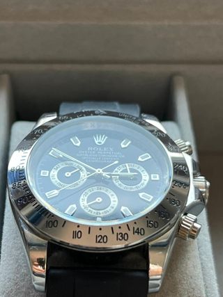 Reloj de hombre Automático Negro Plata