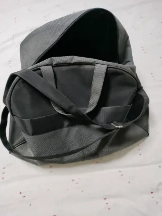 Bolsa de viaje grande con asas y correa