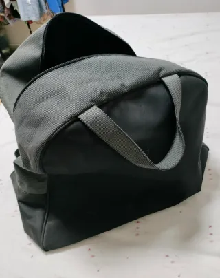 Bolsa de viaje grande con asas y correa