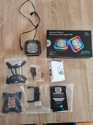 Bloque Refrigeración CPU Alphacool Aurora RGB