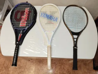 Lote 3 Raquetas Tenis Wilson Yamaha