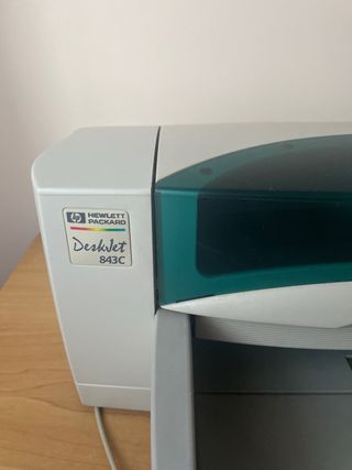 Impresora HP Deskjet 843C Beige/Verde