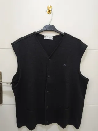 Chaleco Burberry Negro Talla L