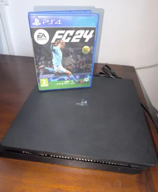 PS4 (500gb)+ Videojuego FC 24