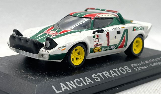 Lancia Stratos Alitalia Montecarlo '77, esc. 1/43