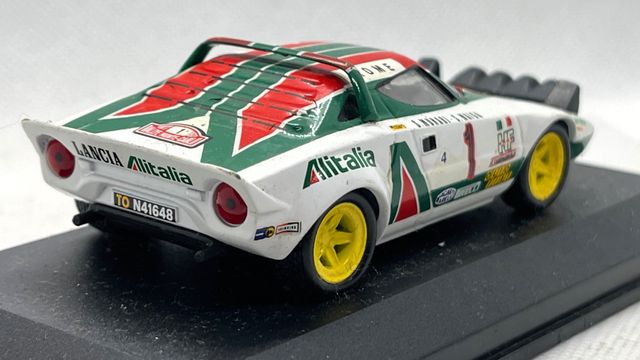 Lancia Stratos Alitalia Montecarlo '77, esc. 1/43