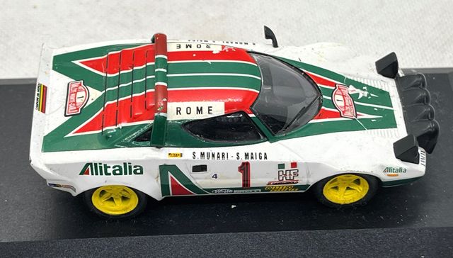 Lancia Stratos Alitalia Montecarlo '77, esc. 1/43