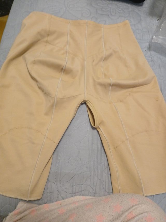 Faja pantalón moldeadora beige