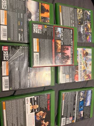 Lote de juegos X Box One