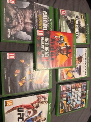 Lote de juegos X Box One