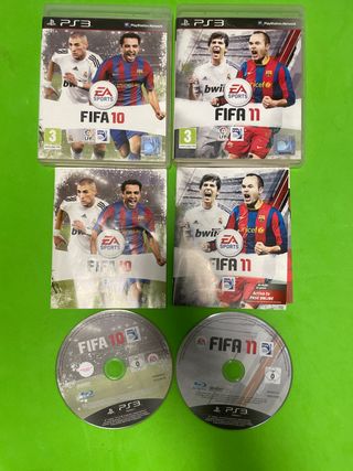 FIFA 10 y FIFA 11 PS3