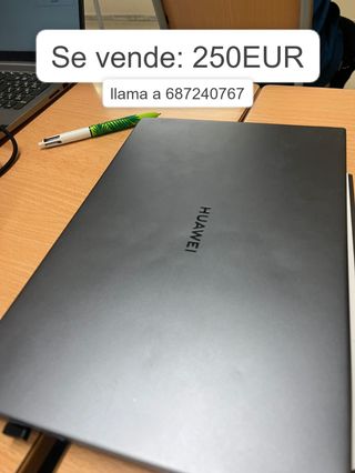 Portátil Huawei Gris y Negro