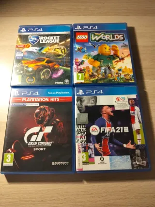 Lote de juegos: PS4