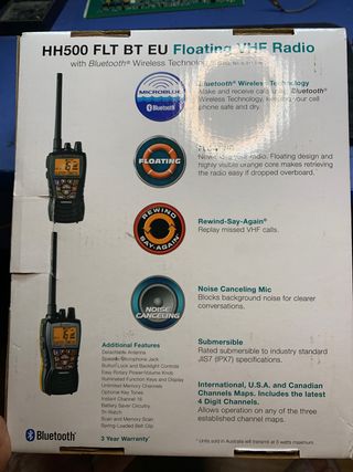 Radio VHF Marina Cobra HH500FLT Flotante