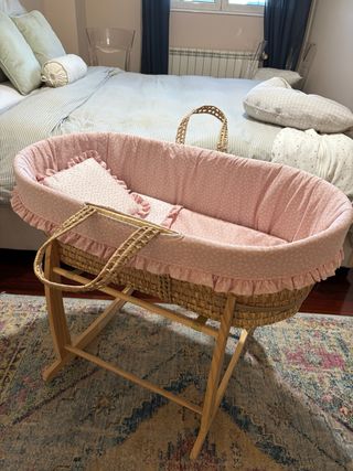 Moisés para bebé con soporte