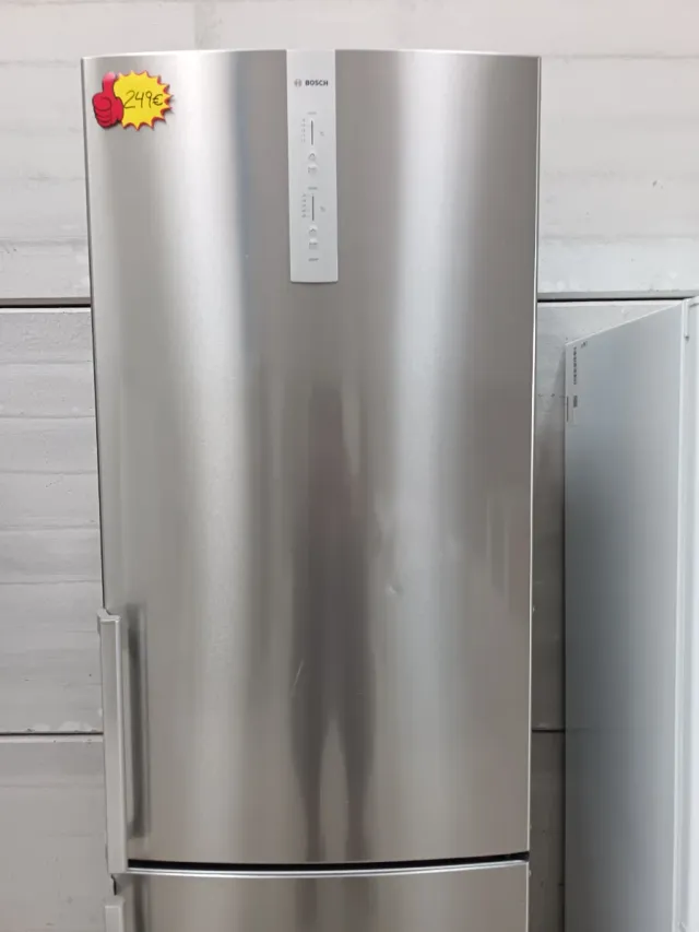 FRIGORÍFICO BOSCH 2,00m A++ INOX
