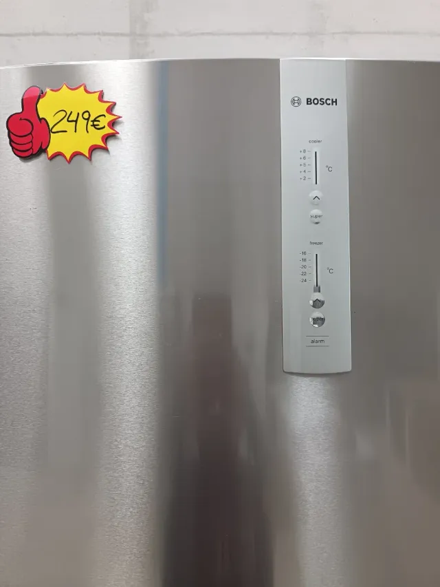 FRIGORÍFICO BOSCH 2,00m A++ INOX