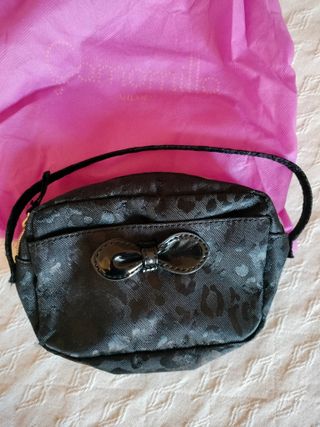 Pochette Camomilla nera con fantasia