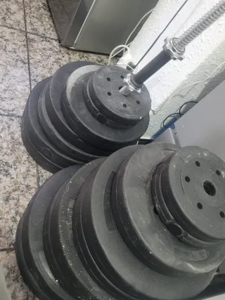 Peso gimnasio