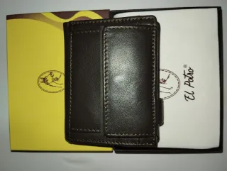 Cartera Monedero Piel El Potro Hombre