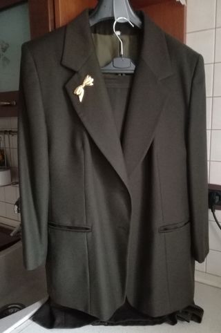 Tailleur in pura lana vergine donna 