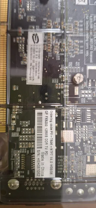 Tarjeta Gráfica Nvidia Geforce FX5200 DDR TV PCI