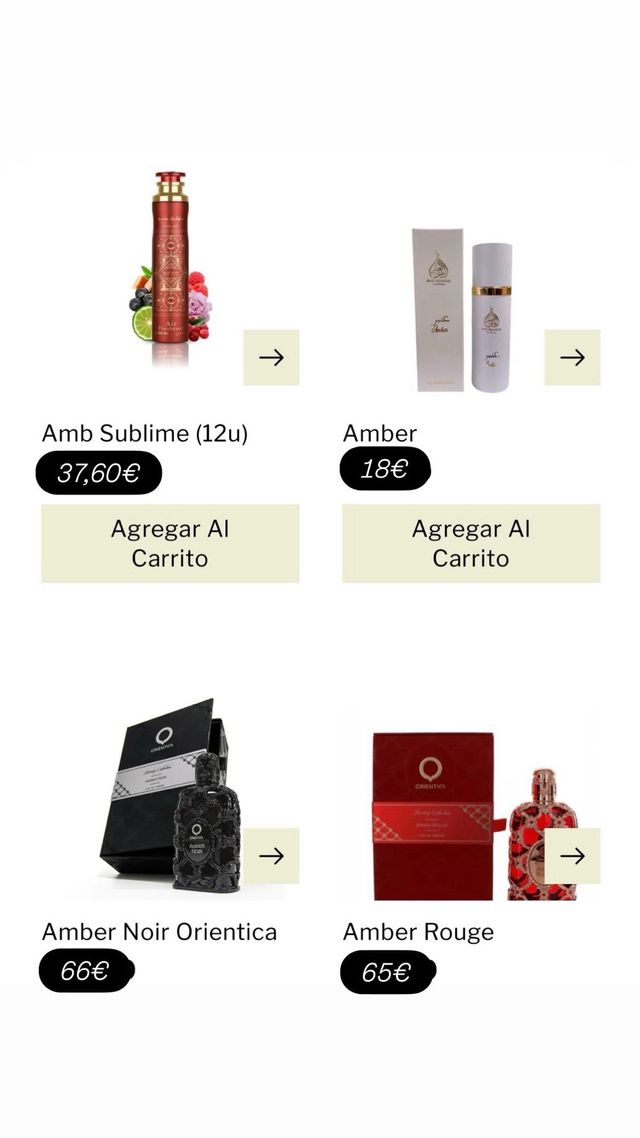 perfumes árabes