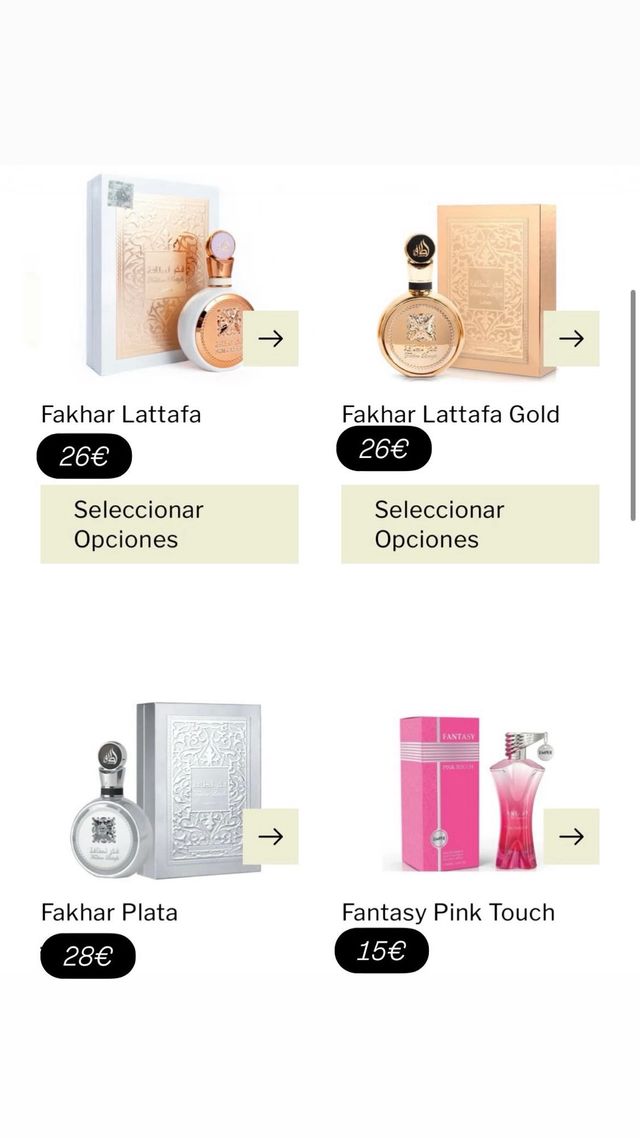 perfumes árabes
